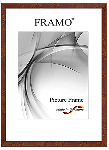 FRAMO N°127 cadre photo 10 x 15 cm bois massif marron