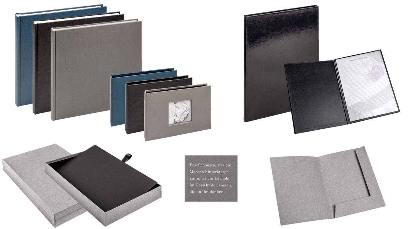 Walther Design Beyond dossier condoleances A4 noir