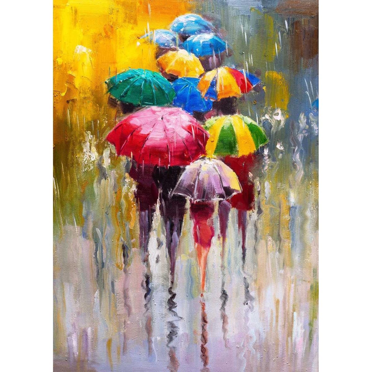 Ceanothe Parapluie tableau toile 45x65 cm HD
