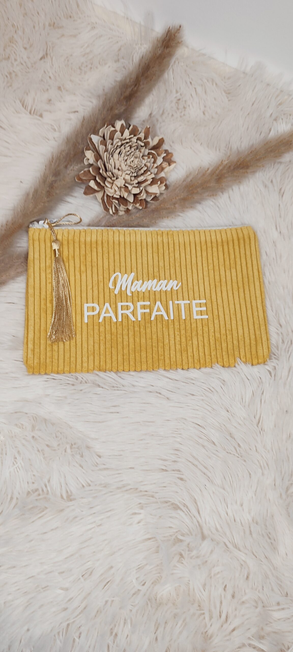 Creat’Angel Pochette Maman Parfaite Trousse Velours Unique