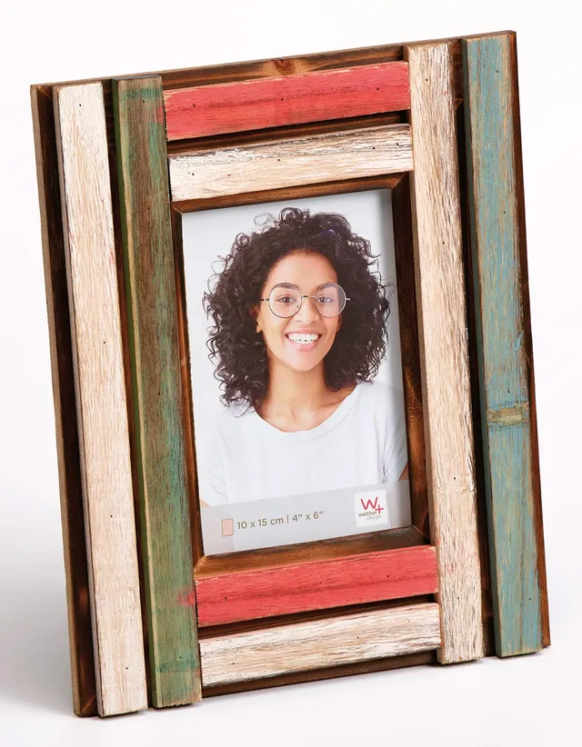 walther design Iroko YK015M cadre photo 10x15 cm bois