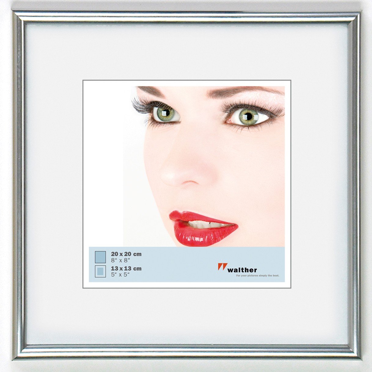 Walther Galeria KG130H cadre photo plastique or A4 21x29,7 cm