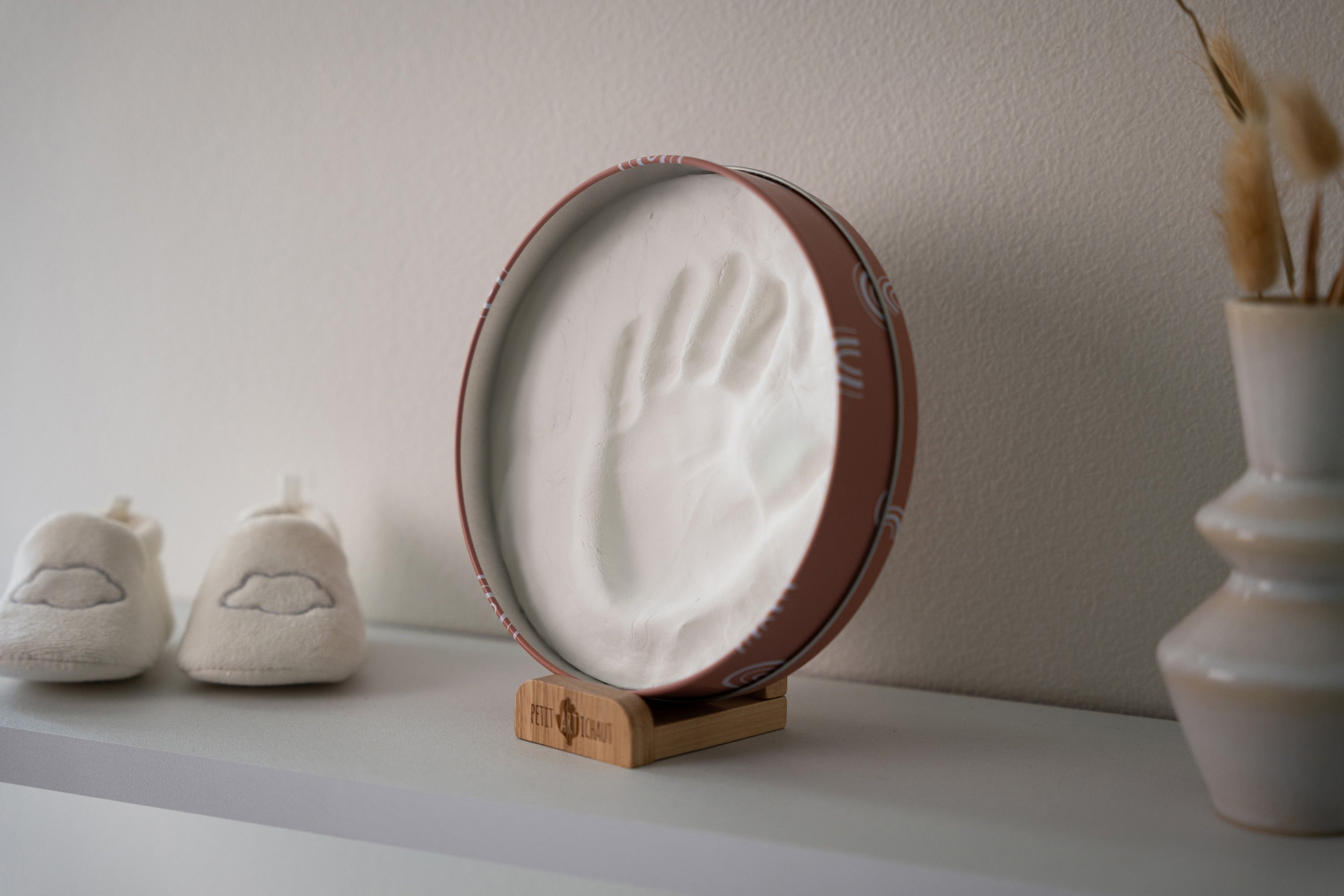 Petit Artichaut Baby Box Round Rainbow Terracotta boîte ronde