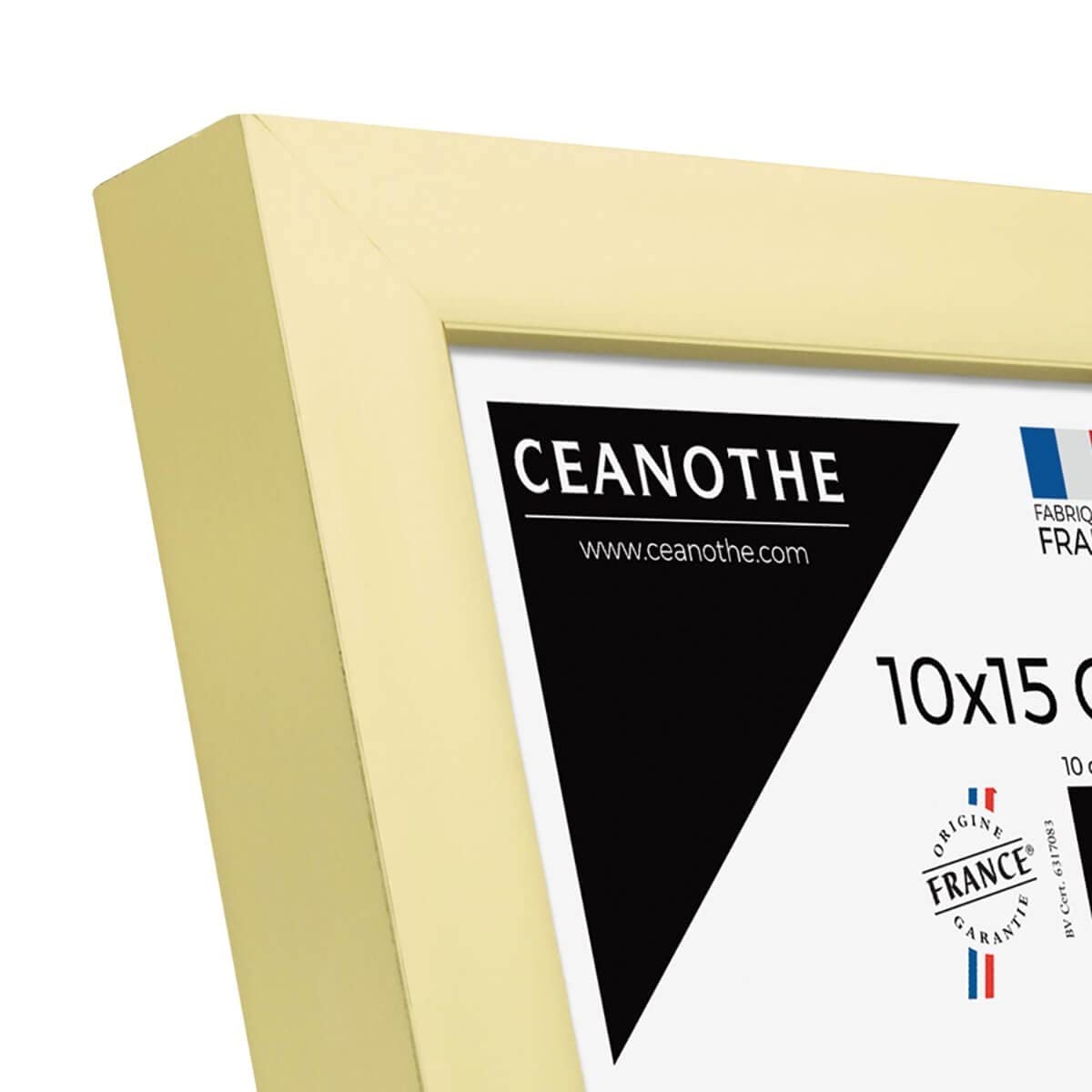 Ceanothe Precious cadre photo doré 10x15 cm incassable