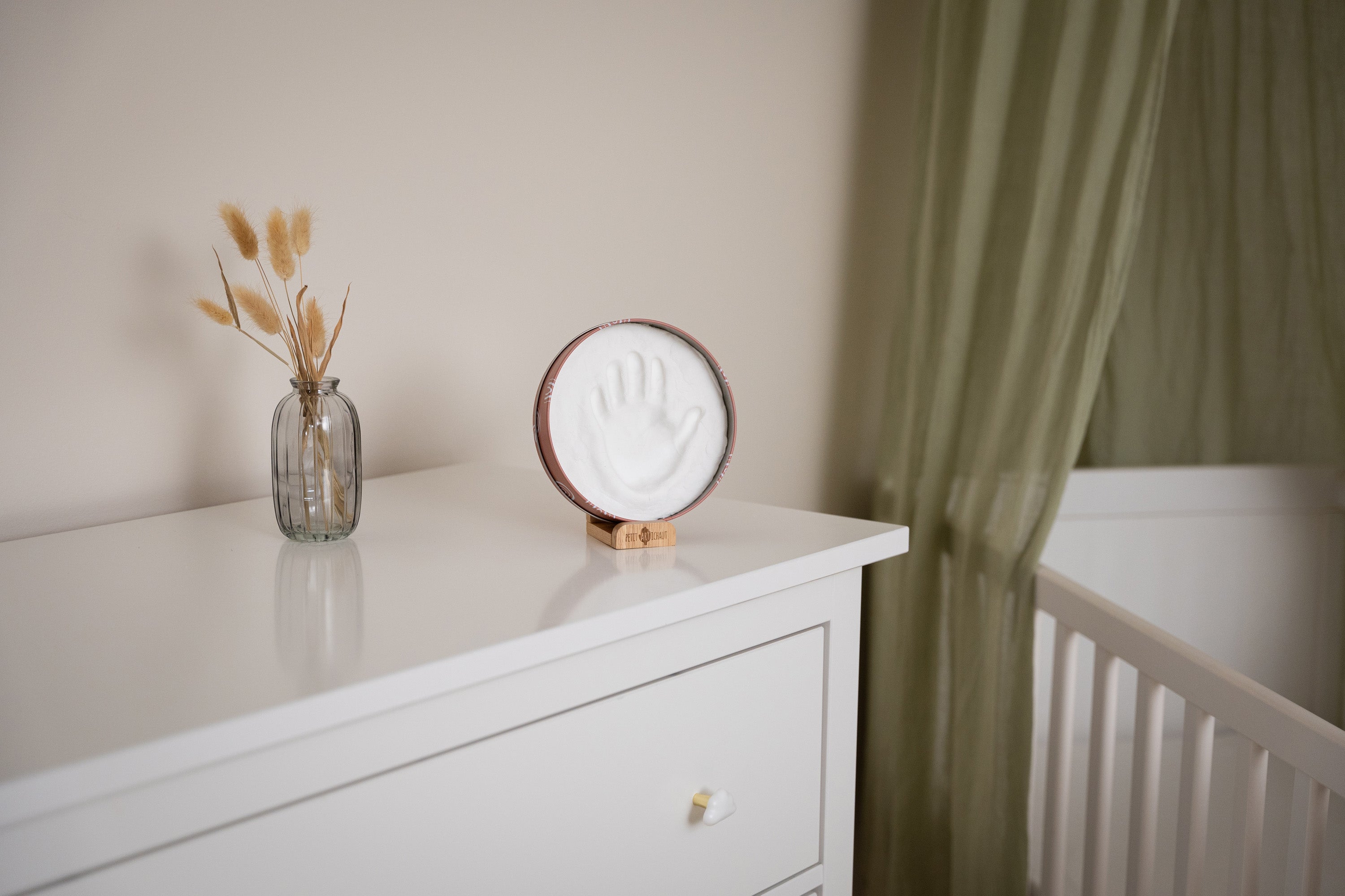 Petit Artichaut Baby Box Round Rainbow Terracotta boîte ronde