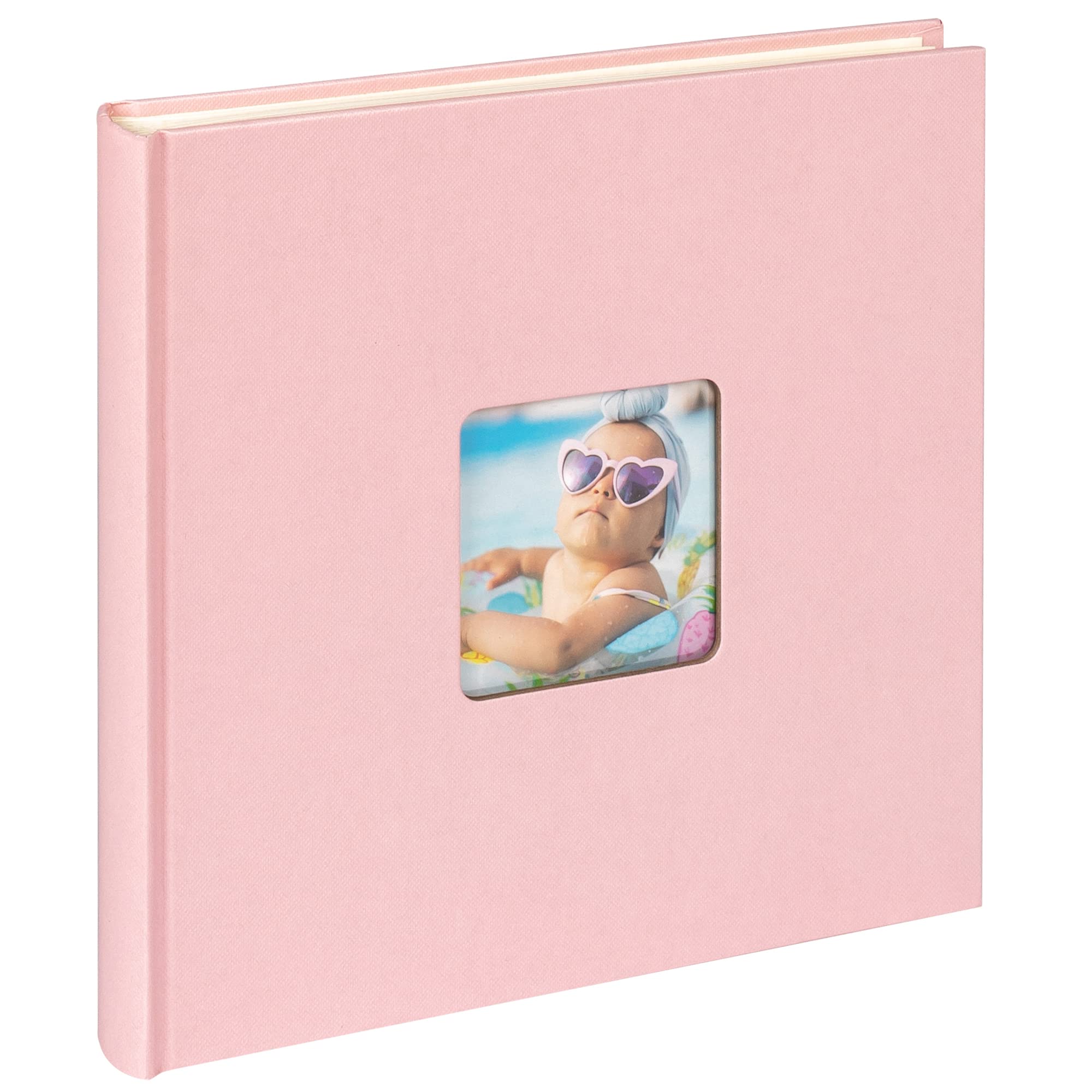 walther design Fun FA-205-BL album photo 26x25 cm bleu clair fenêtre