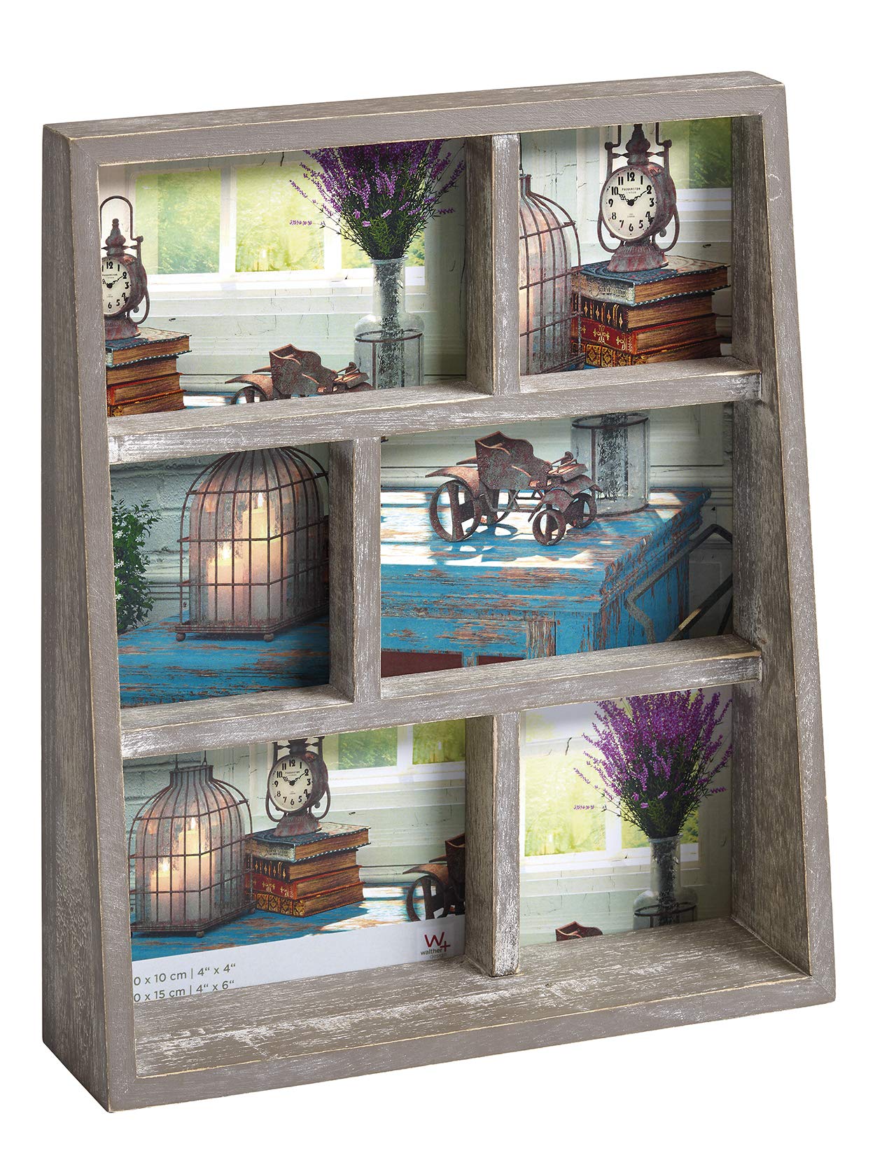 walther design Rustic SN315D cadre galerie gris 3x10x15 cm