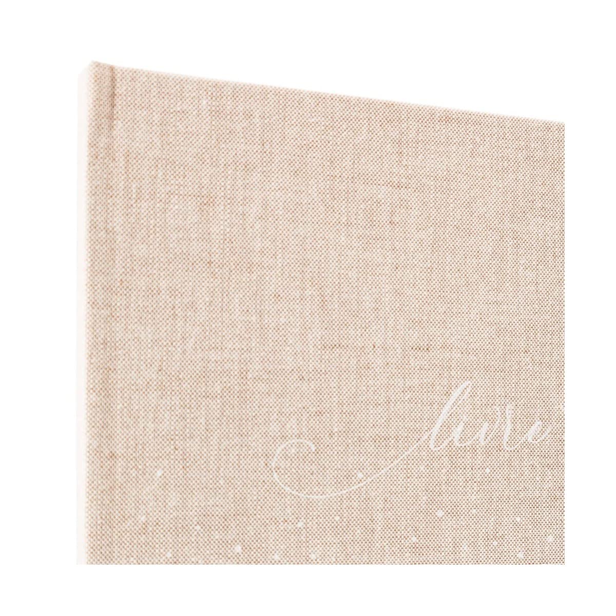 Ceanothe Boheme livre d'or toile 80 pages blanc