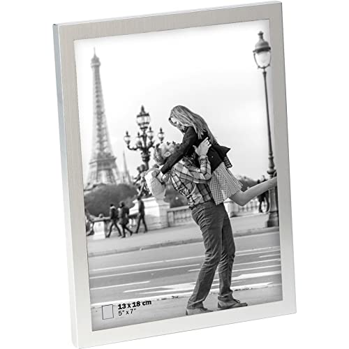 walther design Karla BT318T cadre photo argent 13x18 cm métal