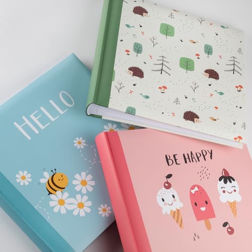 walther design Be Happy FA-281-2 album photo enfant rose 26x25 cm