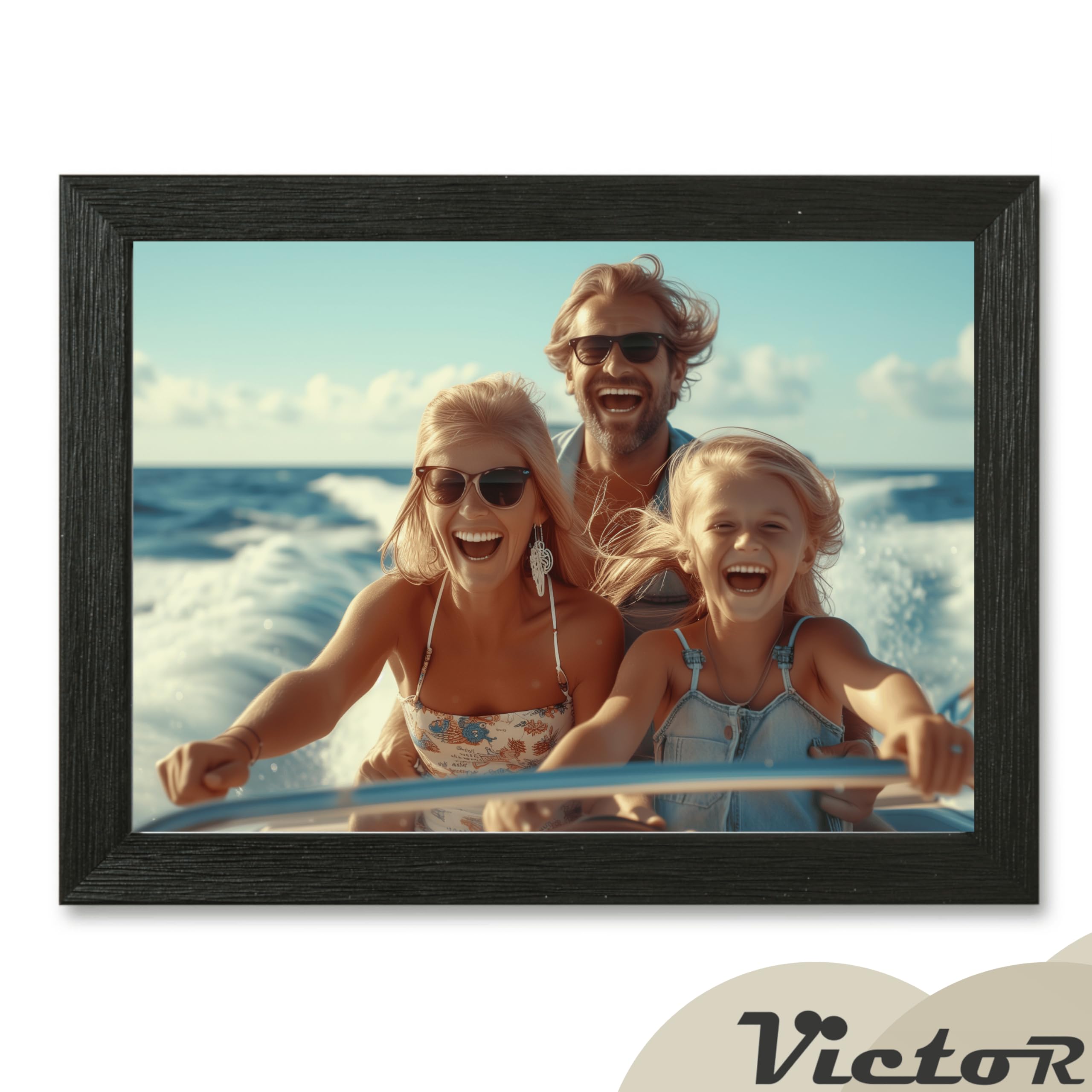 Victor Stieler cadre photo noir 13x18 cm acrylique
