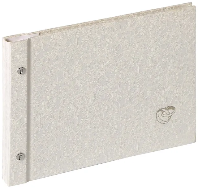 Walther Design Sinfonia SBL-212 album photo mariage blanc 26,5x19 cm