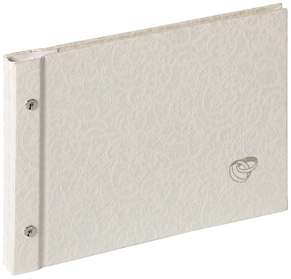 Walther Design Sinfonia SBL-212 album photo mariage blanc 26,5x19 cm