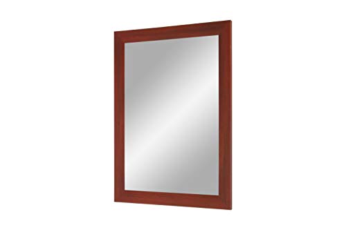 FRAMO Trend 35 miroir mural rouge essuyé 30 x 35 cm