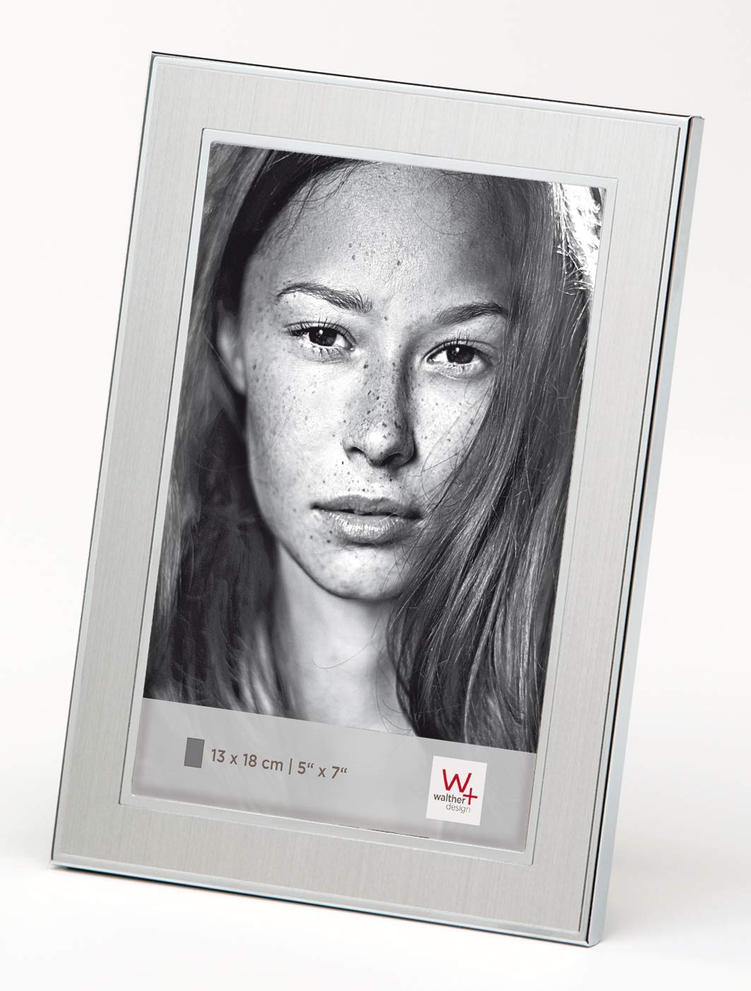 walther design Jazz PJ015S cadre portrait argent 10x15 cm