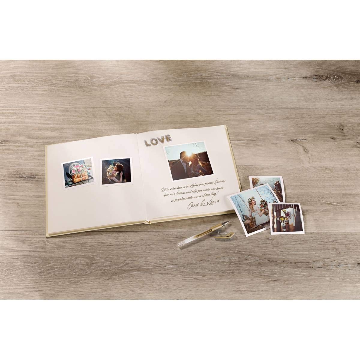 walther design Fun GB-205-R livre d’or rouge 23x25 cm