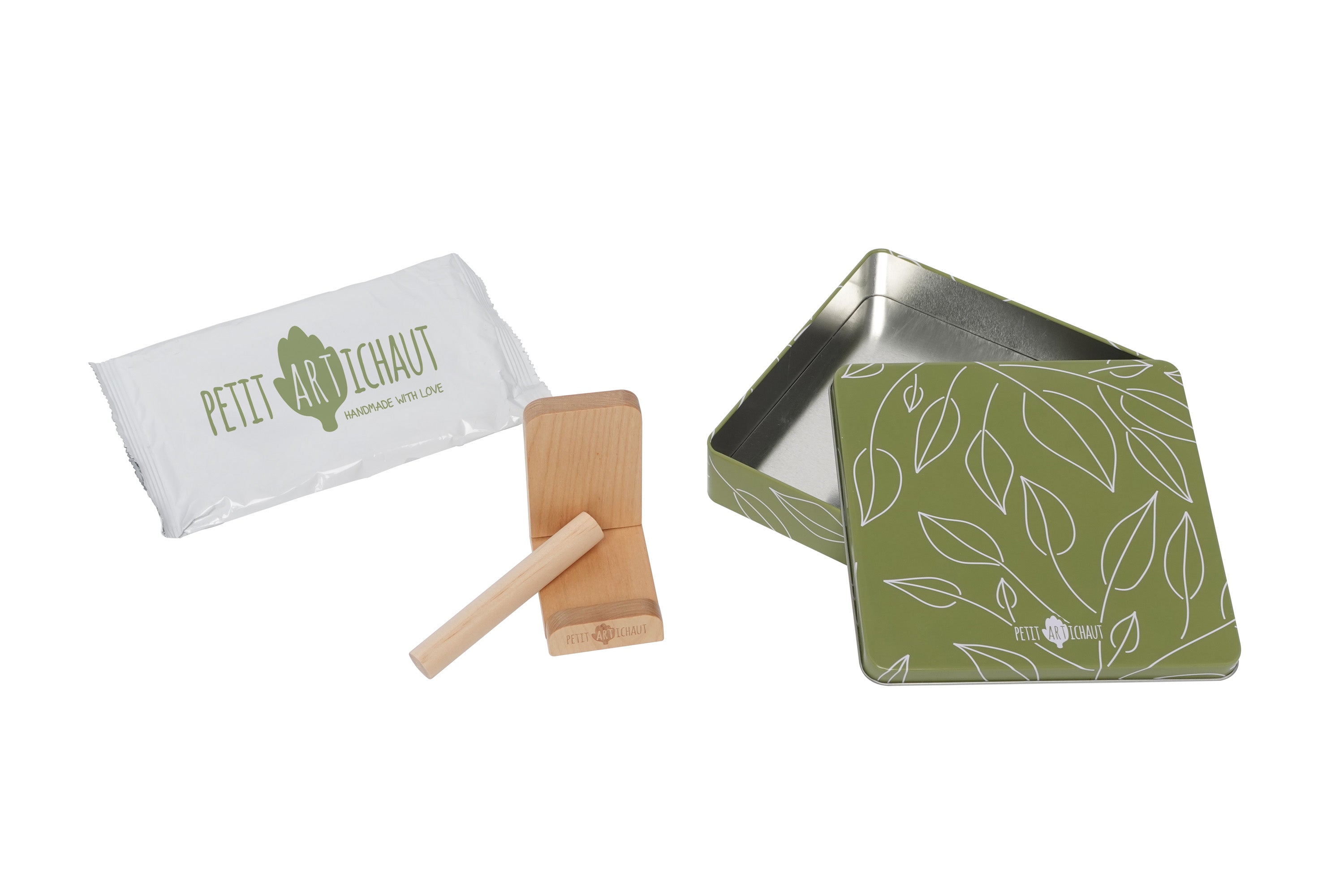 Petit Artichaut Olive Tree baby box carrée olivier