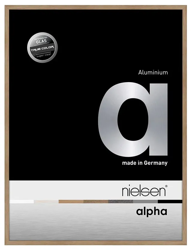 Nielsen Design Alpha TrueColor cadre photo alu anti-reflet