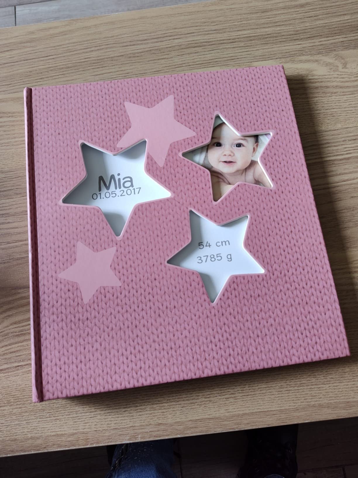 walther design Baby Estrella UK-133-R album bébé rose