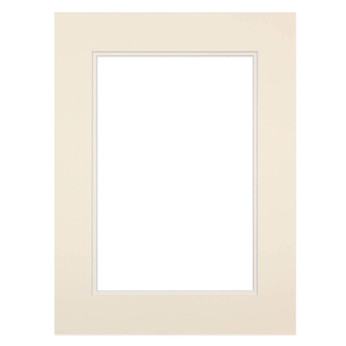 Ceanothe Brio passe-partout 30x40 cm 24x30 blanc cassé carton