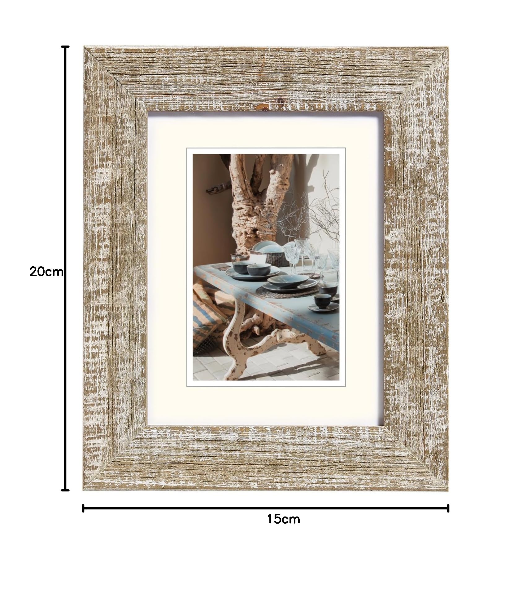 walther design Mood RO520W cadre photo blanc 15x20 cm