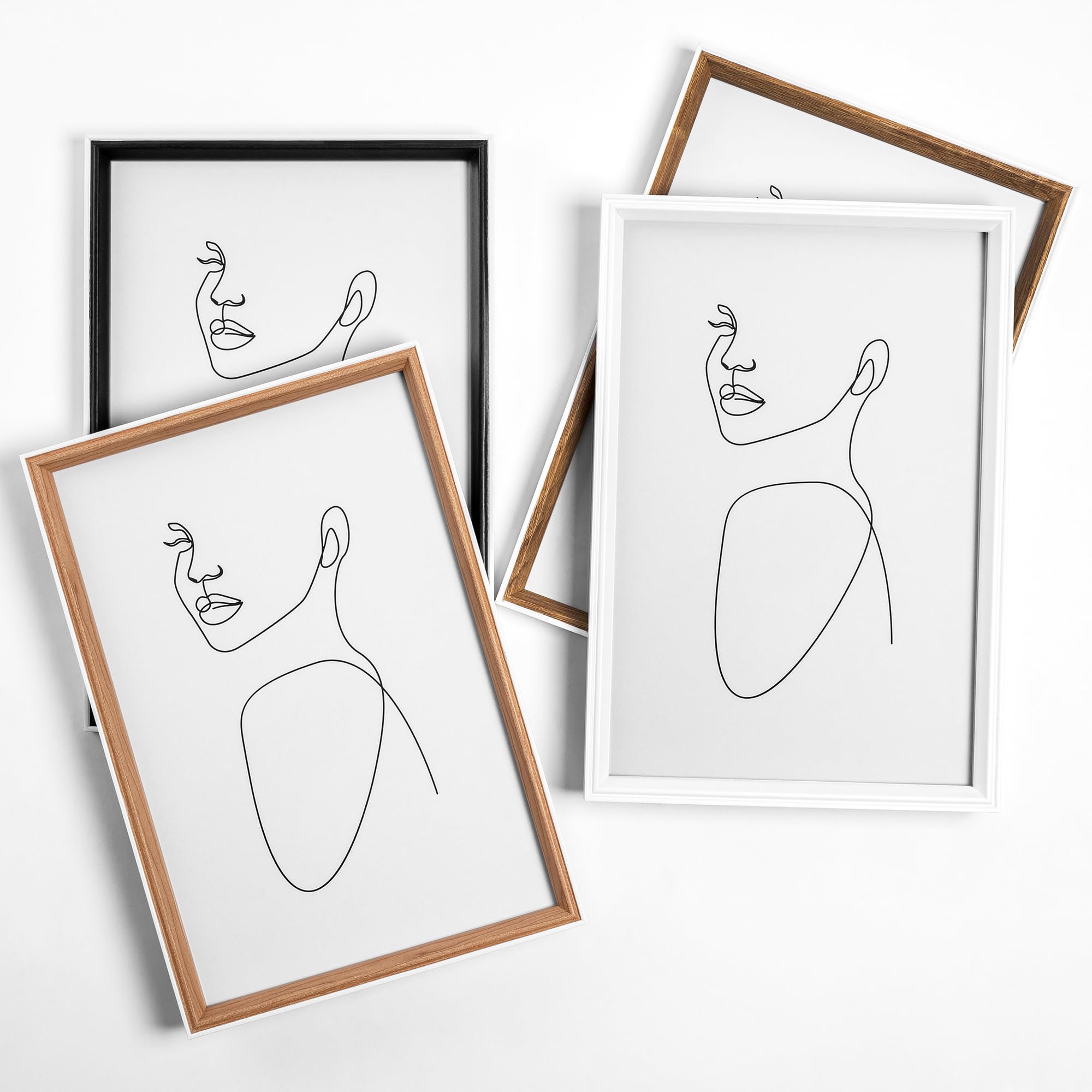 walther design Silhouette NW040P cadre photo 30x40 cm hêtre