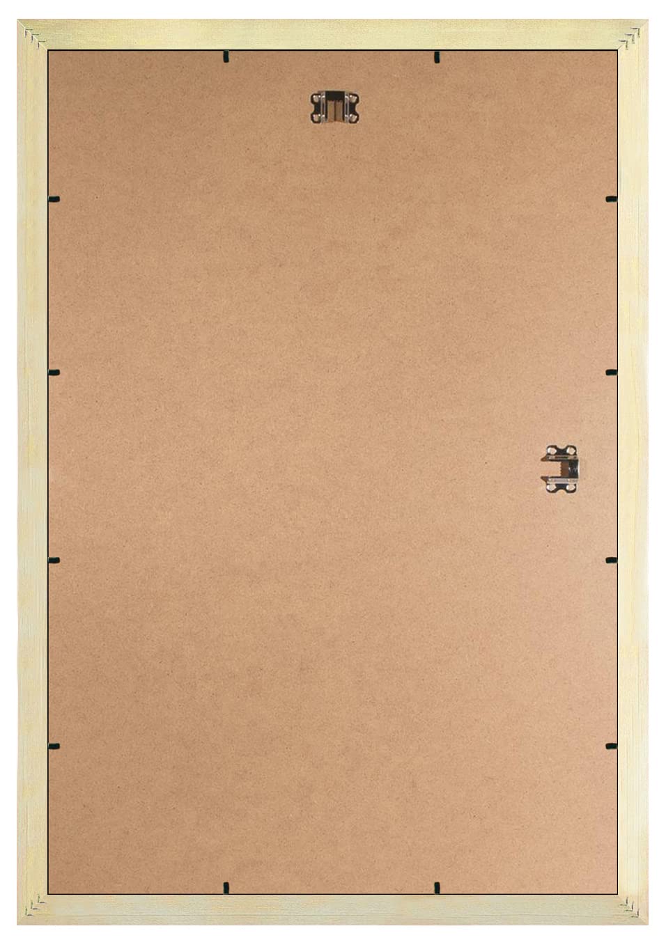 FRAMO N123 cadre photo bois rouge brillant 50x65 cm
