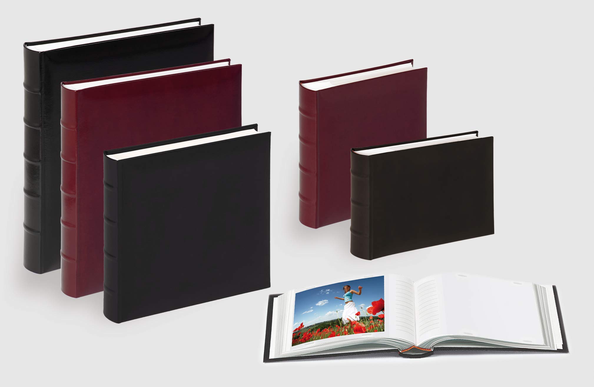 Walther Design Classic FA-372-R album photo bordeaux 29x32 cuir