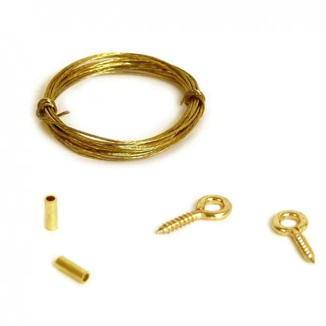 Ceanothe Kit fil cuivre fixation cadre photo tableau