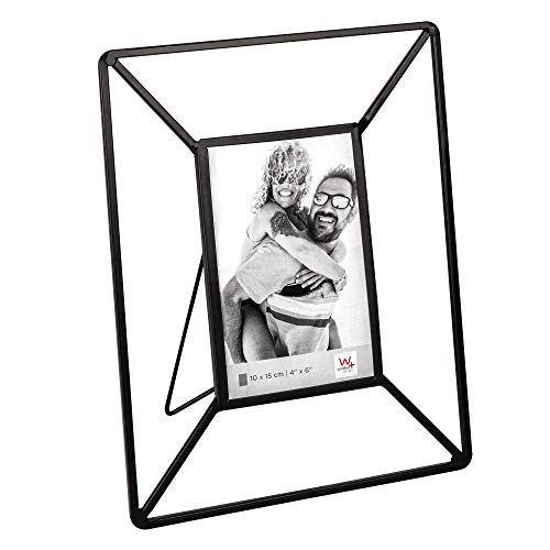 walther design FN015B cadre photo métal noir 20,7x26 cm