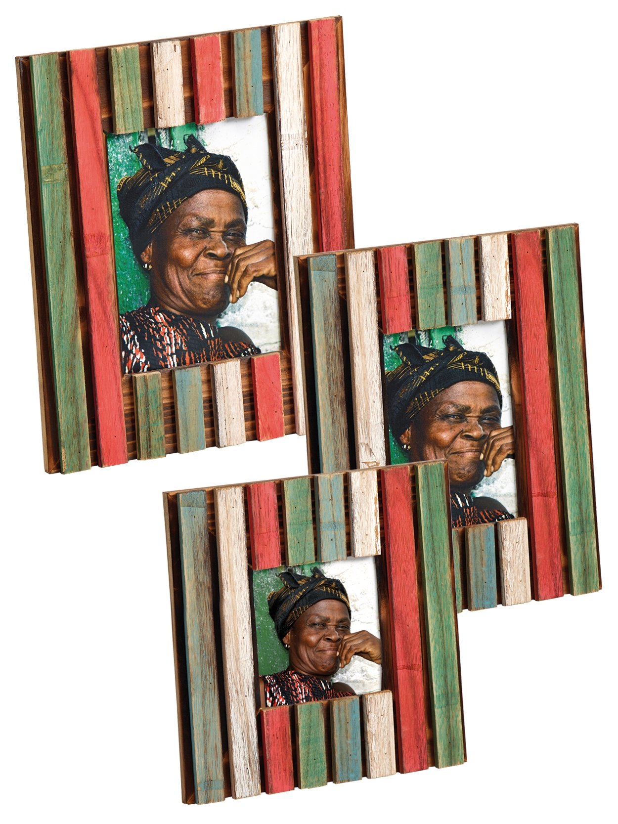 Walther Design Limba YH015M cadre photo bois 10x15 cm multicolore