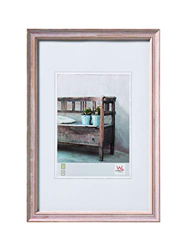 walther design Bench ND824P cadre photo 18x24 cm marron