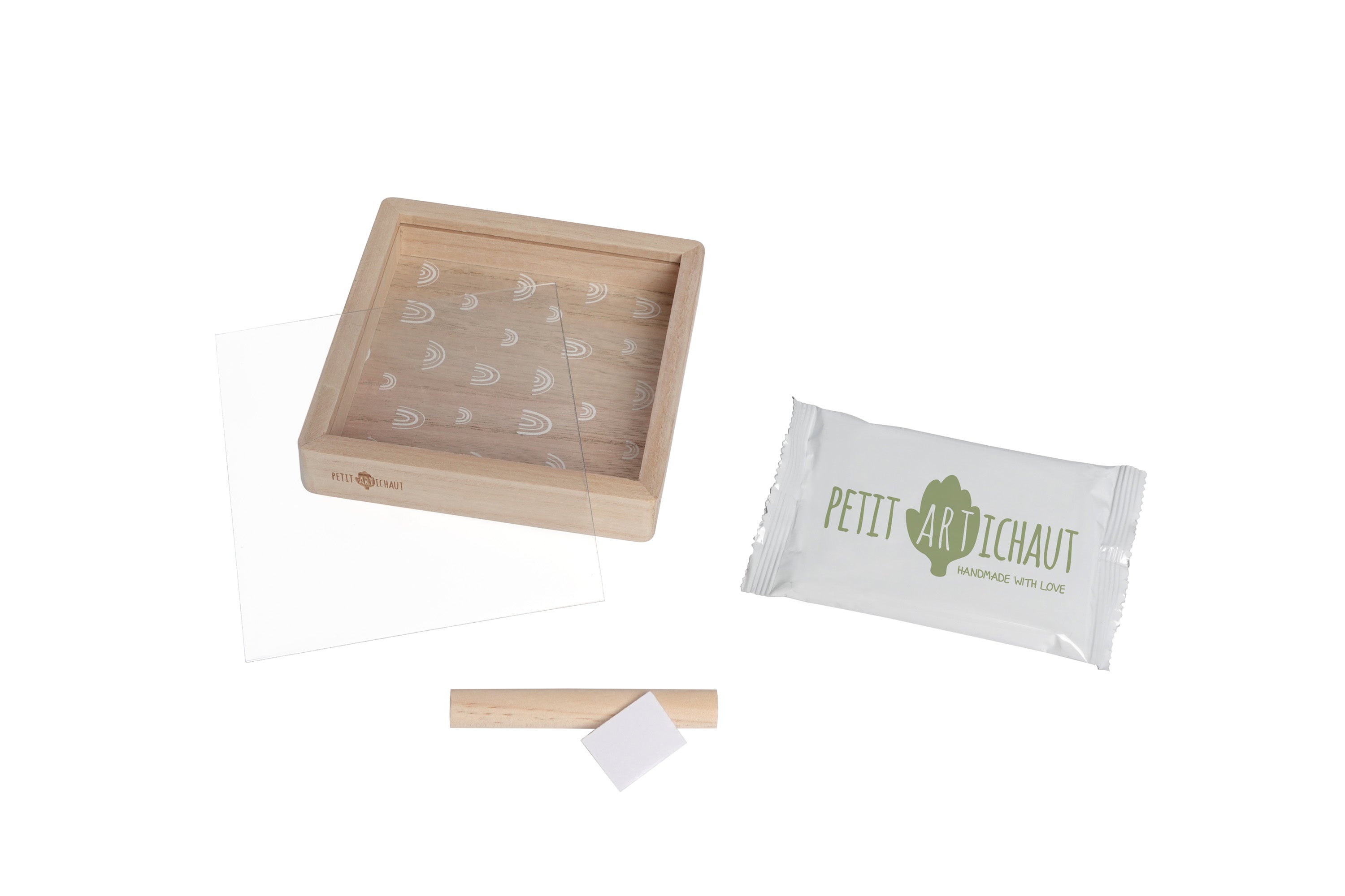 Petit Artichaut Print Box Rainbow cadre empreinte arc-en-ciel