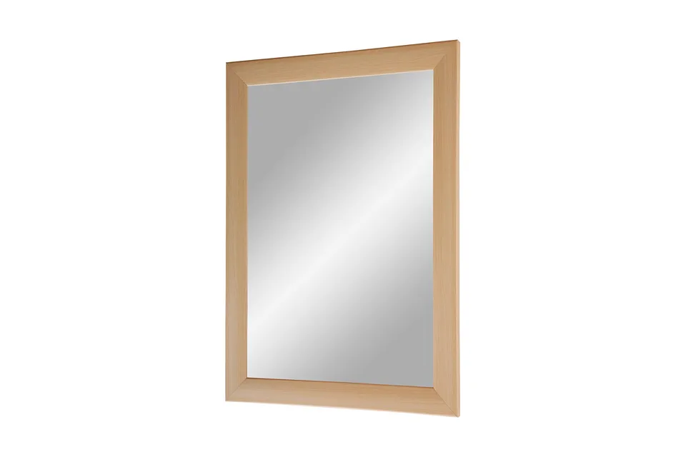 FRAMO Trend 35 miroir mural hêtre 30x60 cm bois MDF