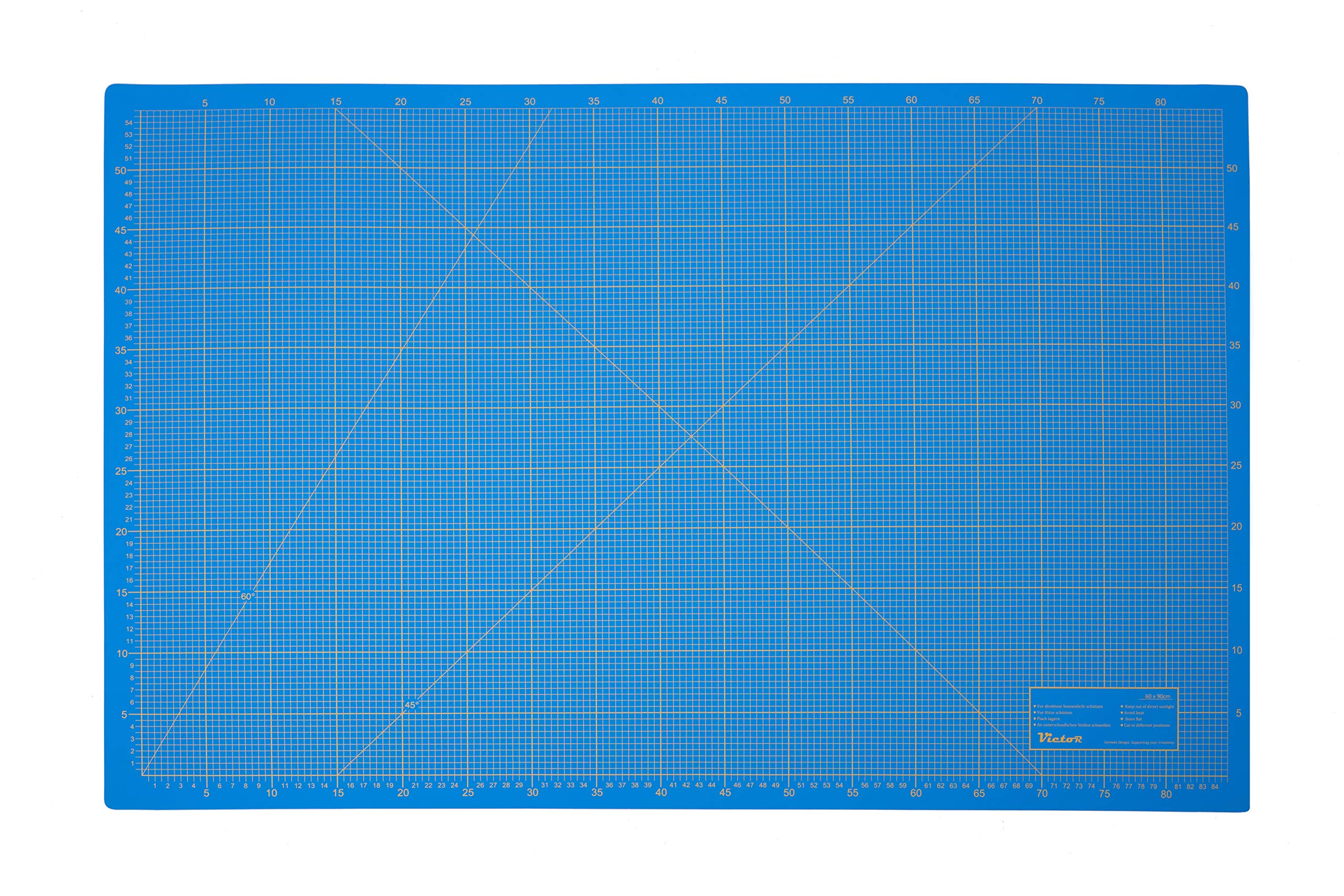 Victor Tapis Découpe A0 Bleu 120x90 cm Autocicatrisant