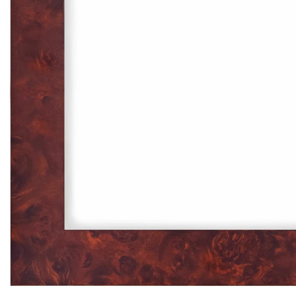 FRAMO N°127 cadre photo 10 x 15 cm bois massif marron