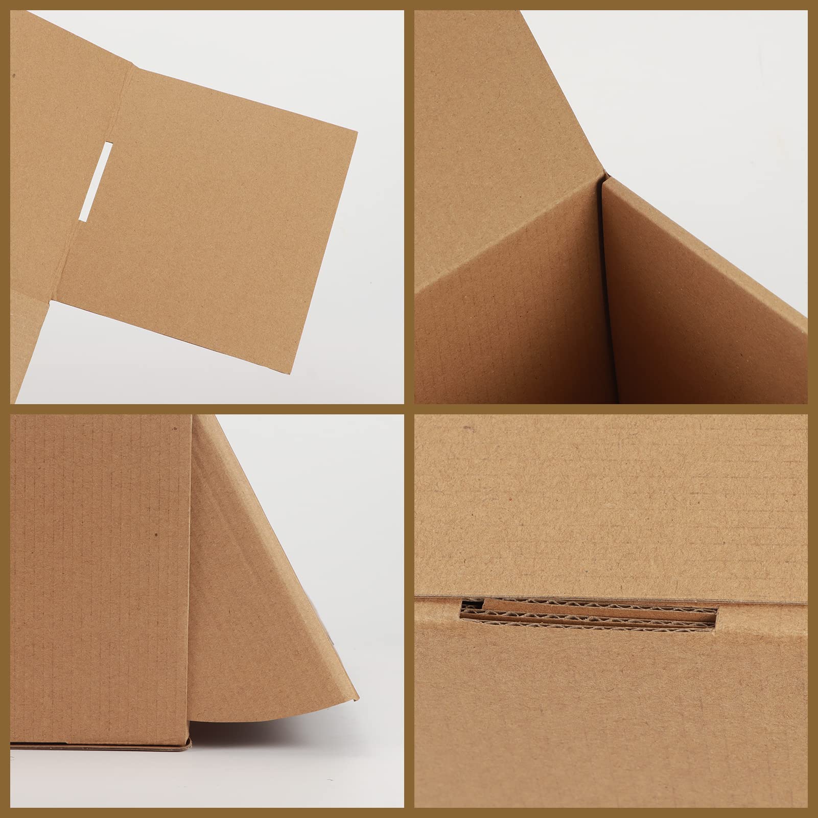 EYMPEU boîte carton 28x15,3x15,3 cm lot 20 brune triple cannelure