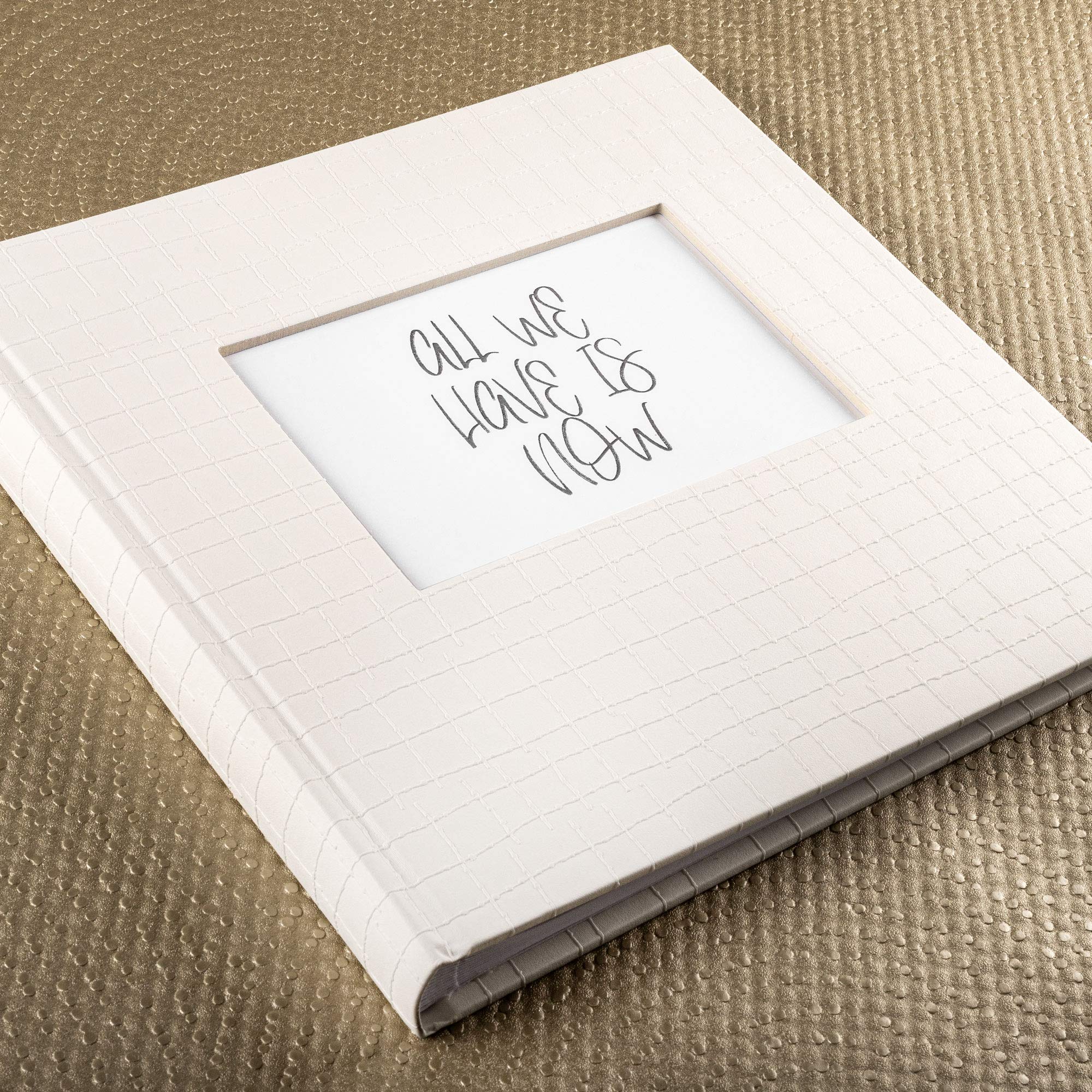 walther design All Round FA-131 album photo 26x25 cm blanc découpe