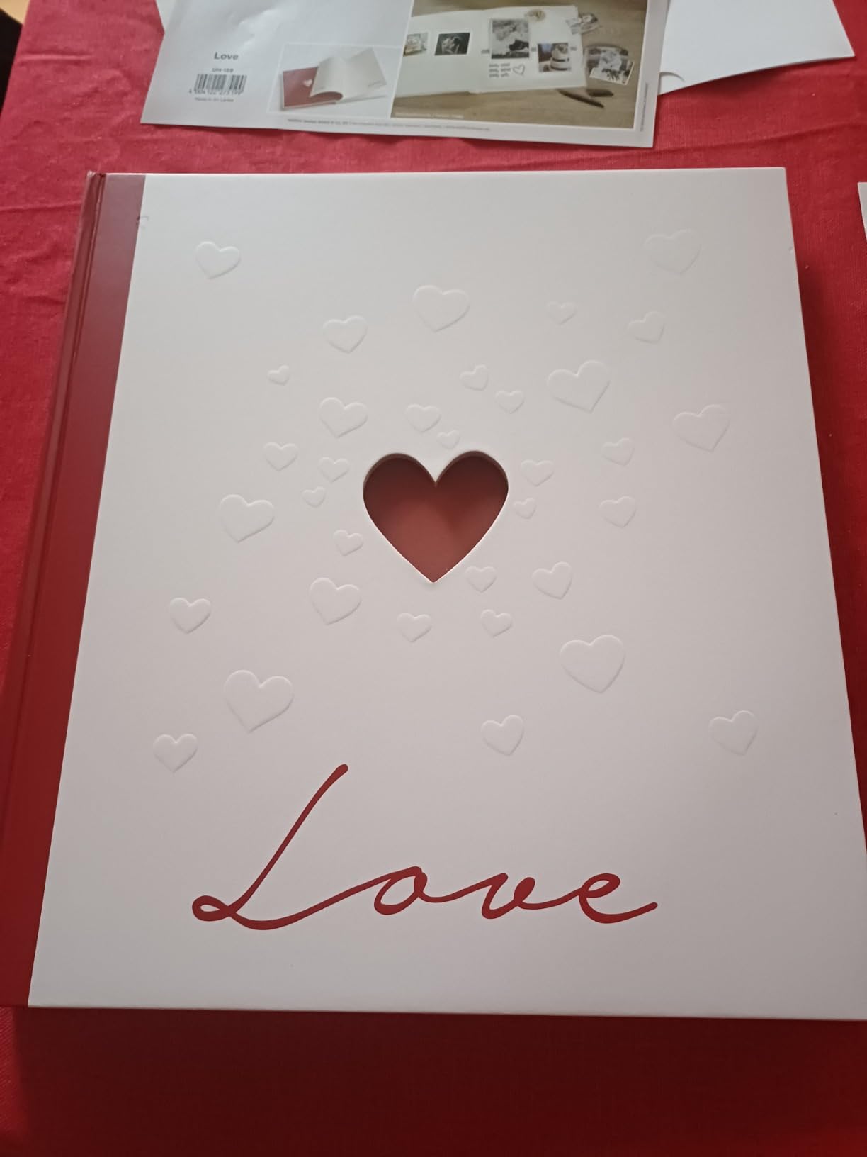 walther design Love UH-159 album photo mariage blanc