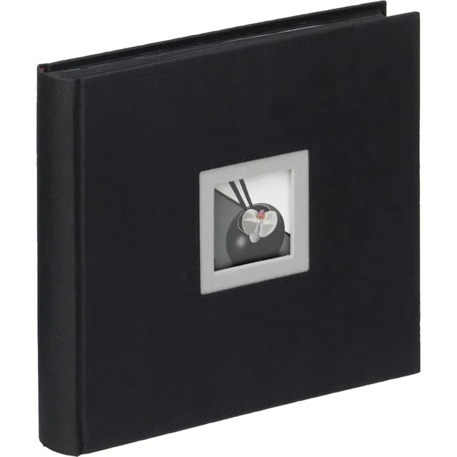 walther design FA-209-B album photo noir 26x26 cm lin