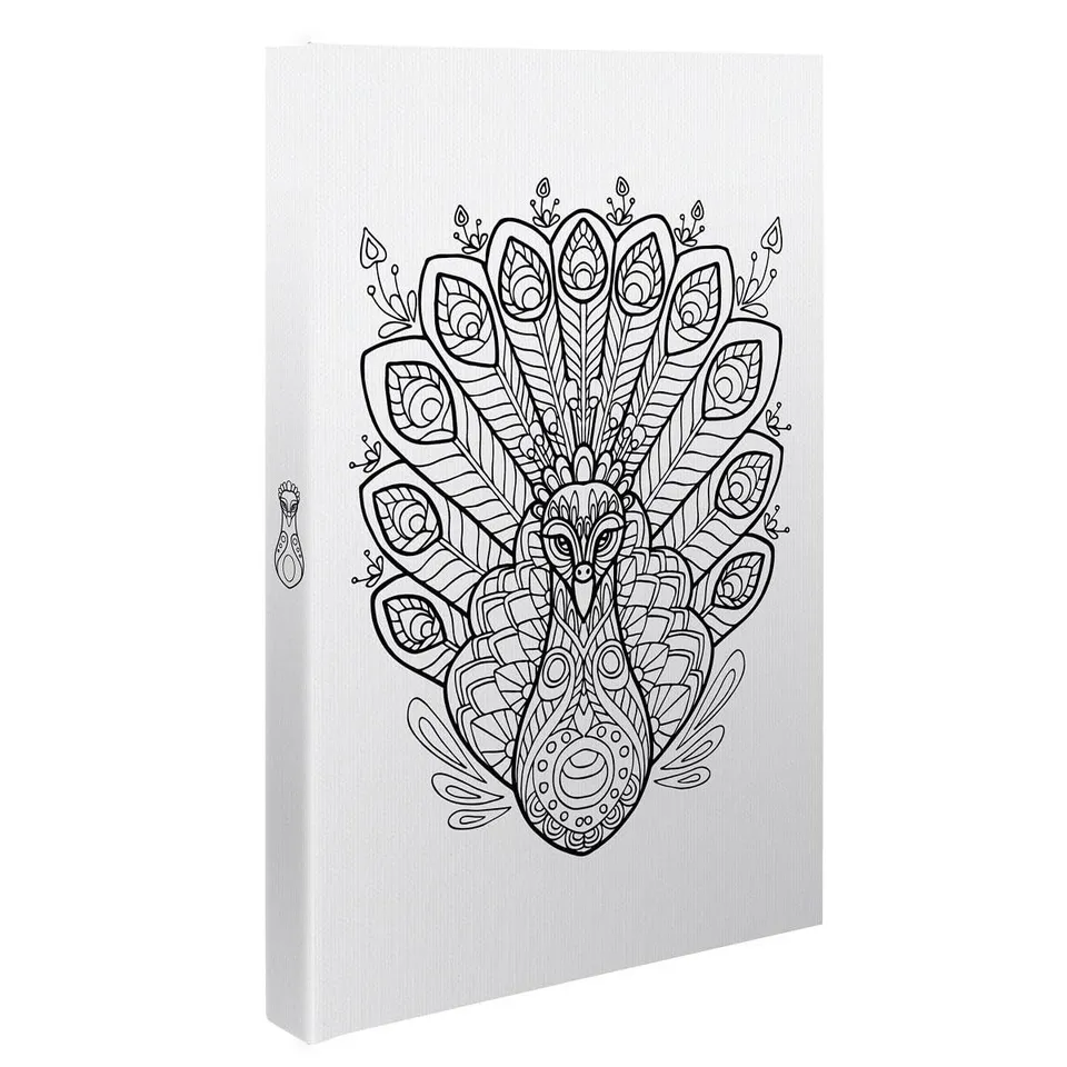 Ceanothe Paon carnet photo A5 200 pages à colorier