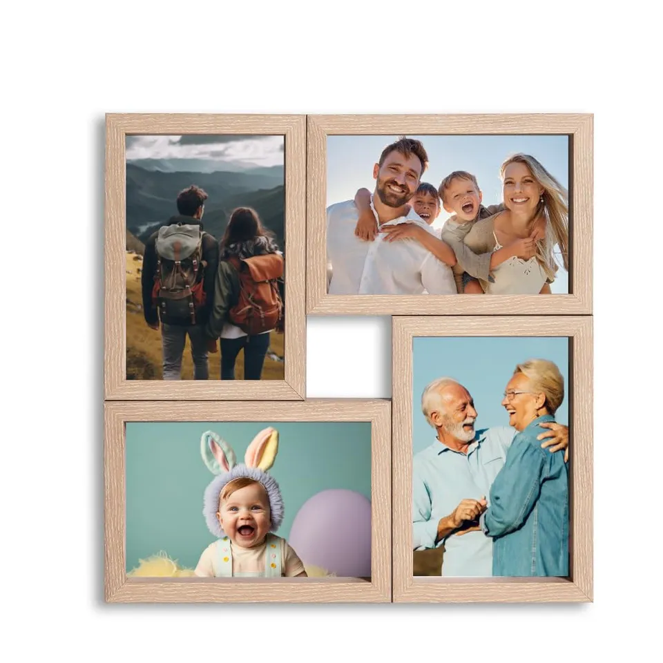 Victor collage cadre photo beige 4x10x15 cm