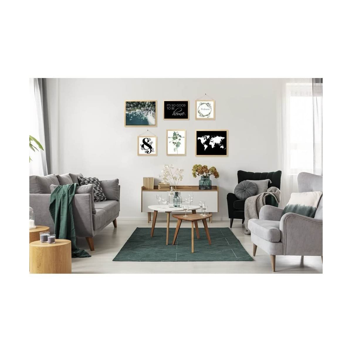 Ceanothe Plage 40x50 cadre photo 40x50 cm bord de mer