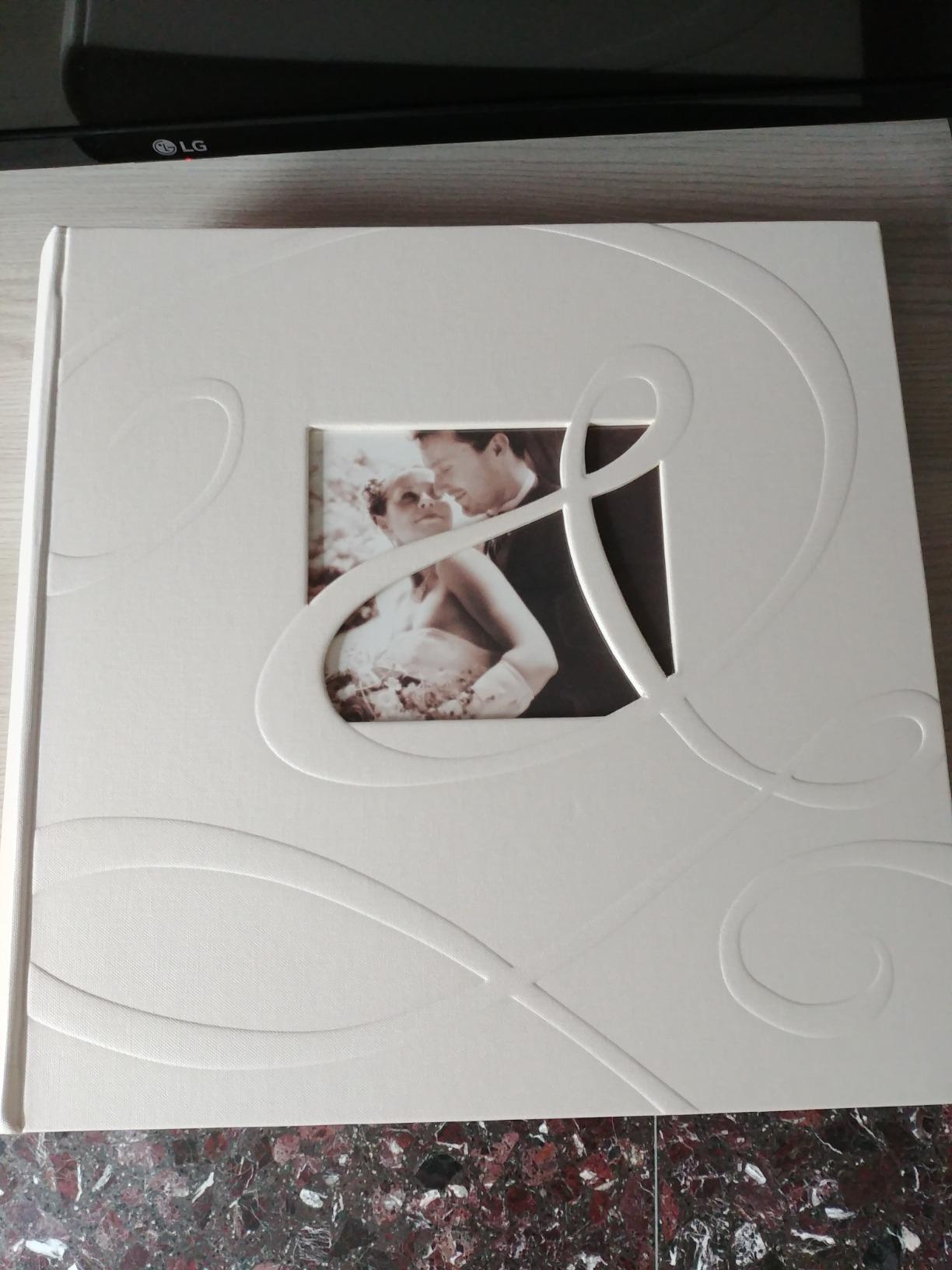 Walther Design Ti Amo UH-122 album mariage blanc lin 28x30,5