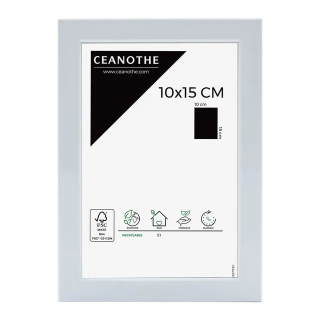 Ceanothe Brio 160073 River cadre photo 10x15 cm blanc