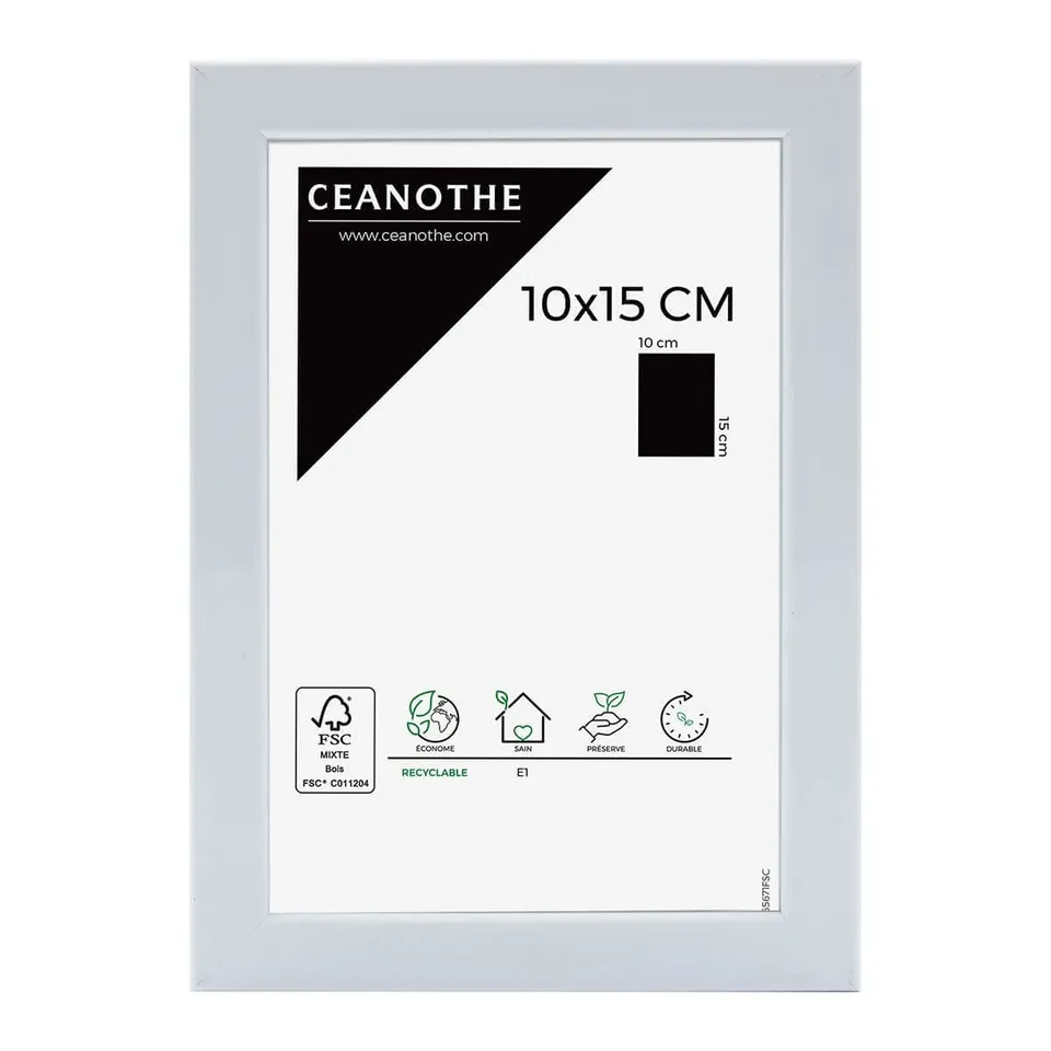 Ceanothe Brio 160073 River cadre photo 10x15 cm blanc