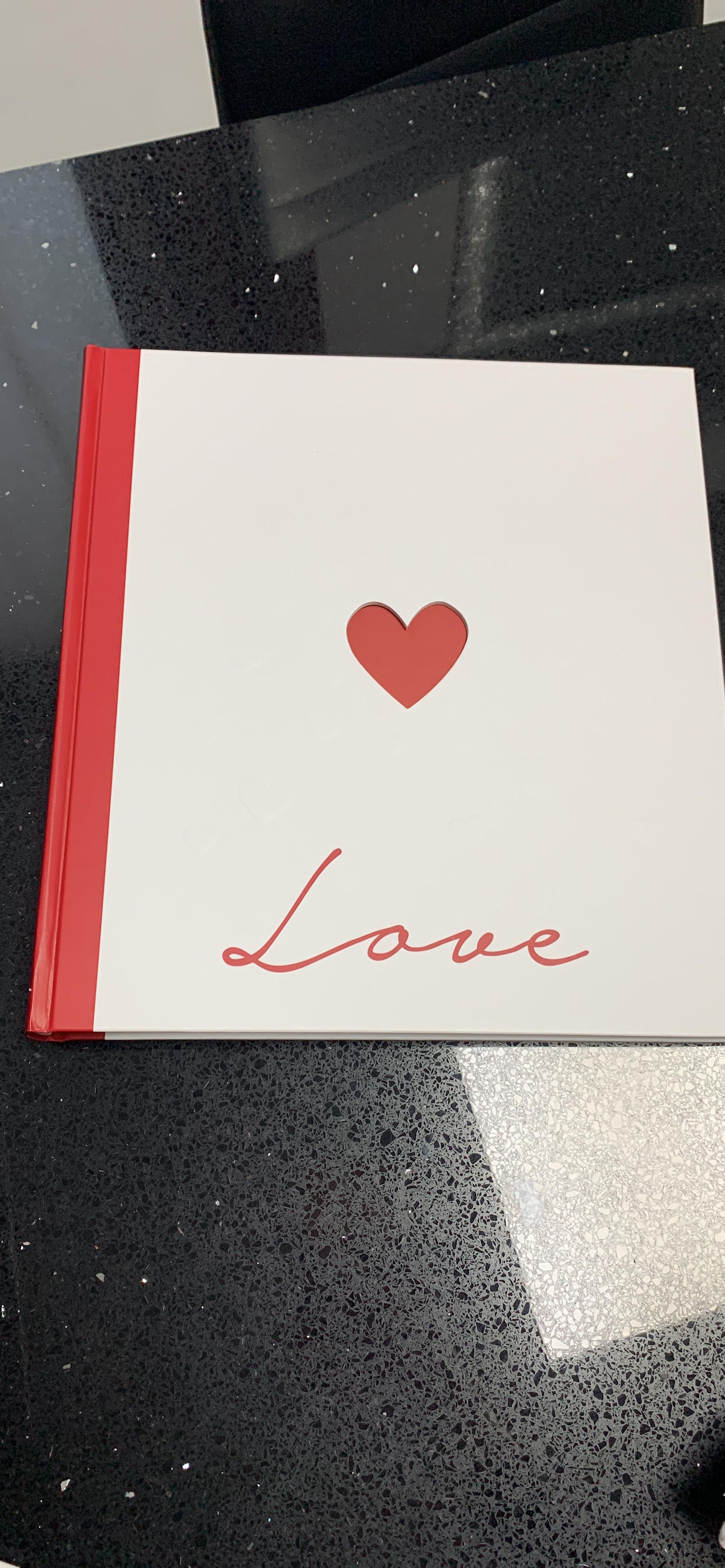 walther design Love UH-159 album photo mariage blanc