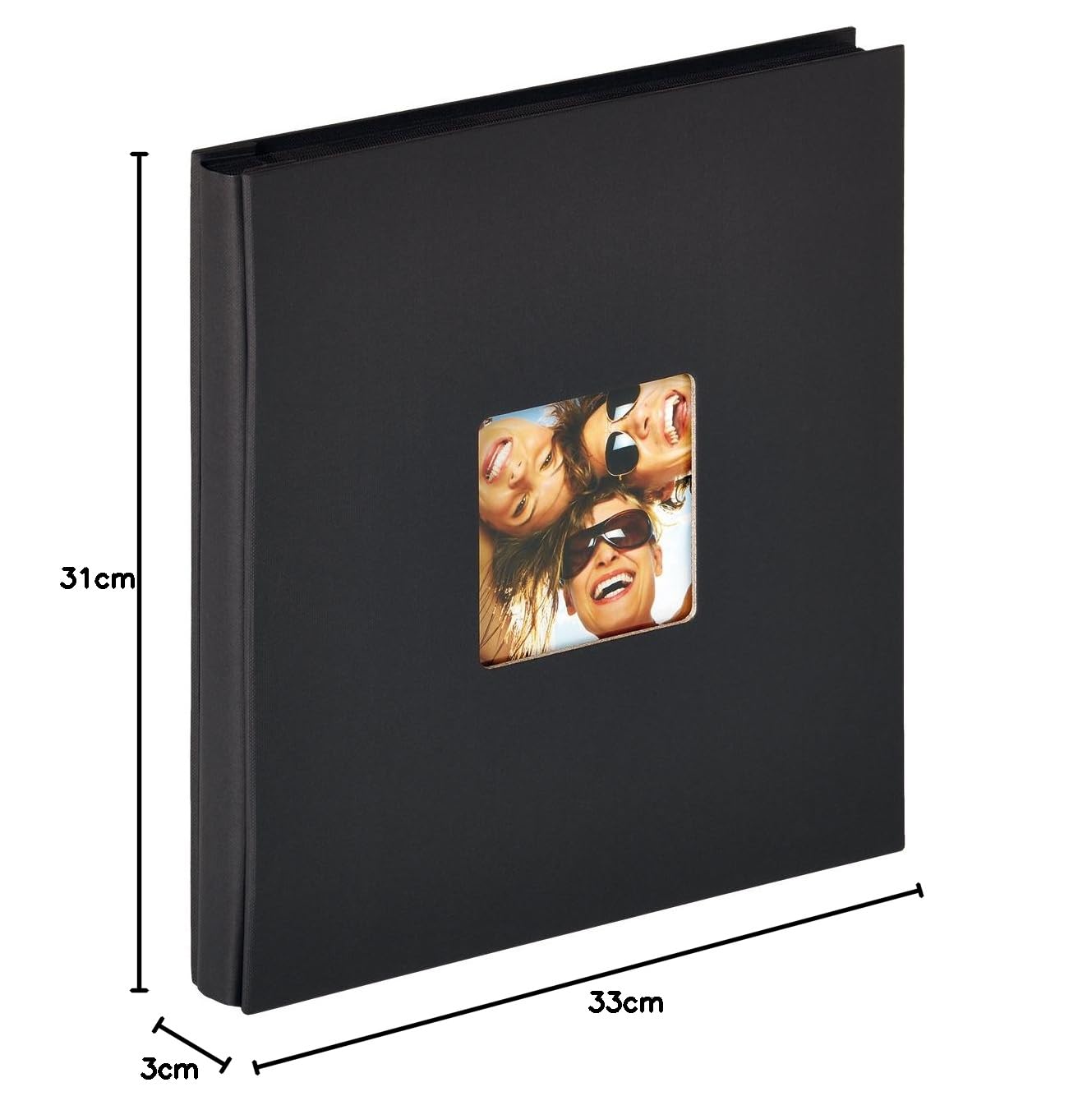 Walther Design Fun EA-110-B album photo noir 400 photos 10x15 cm