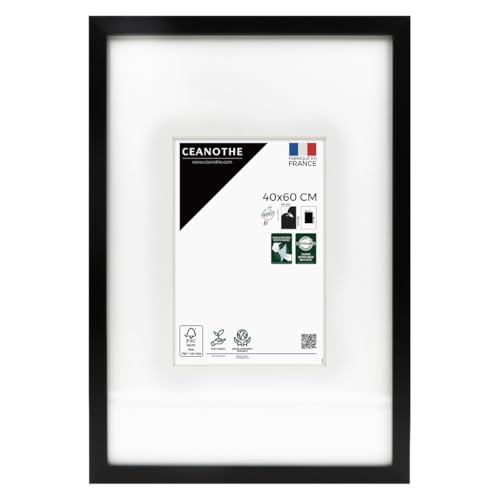Ceanothe Wild cadre photo 40x60 cm noir passe-partout 20x30
