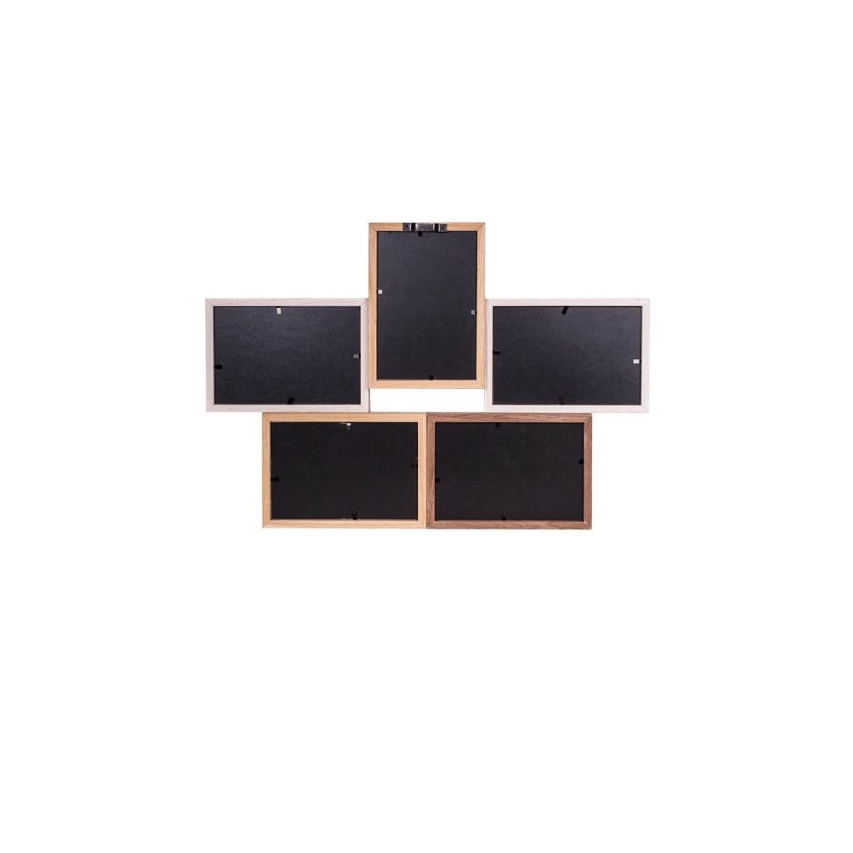 Ceanothe Scandi 34545 cadre photo multi 5 vues bois naturel